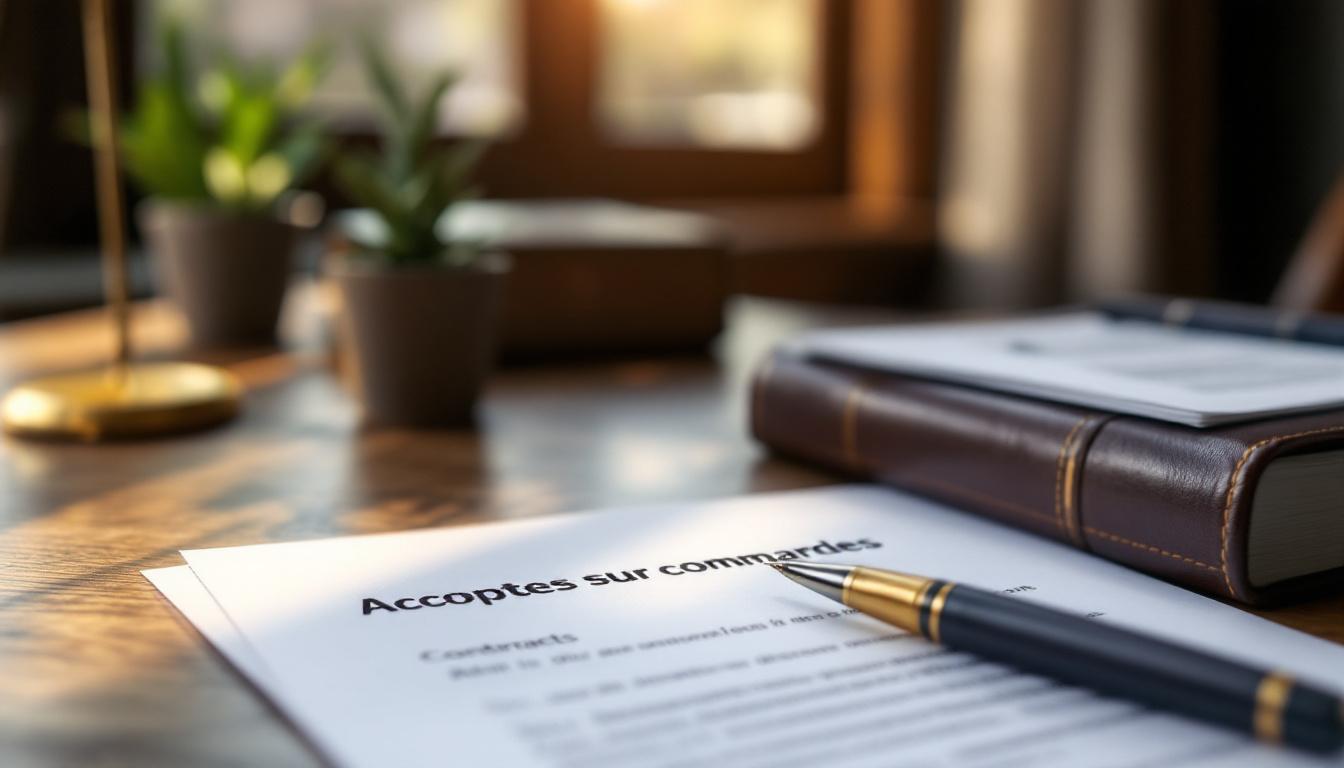 Acomptes sur commandes : quel montant maximum en 2026